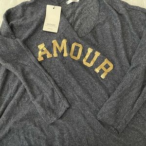 Brand new Italian v neck sweater.